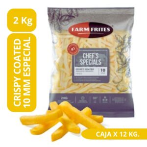 Papa Prefrita 10mm Crispy Coated 2kg. - Farm Frites