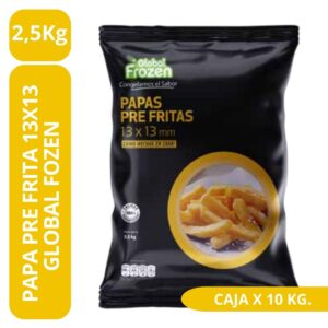 Papa Prefrita 13x13 Premium 2,5kg. - Global Frozen