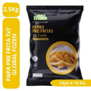 Papa Prefrita 7x7 Premium 2,5kg. - Global Frozen