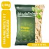 Papa Prefrita 7mm Natural 2,5kg. - Verdelicias