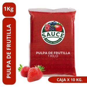 Pulpa de Frutilla 1 kg. - El Sauce