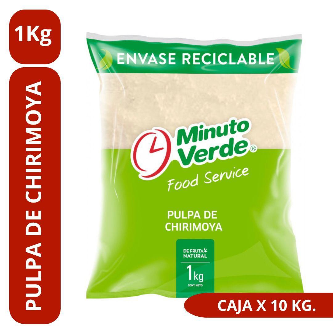 Pulpa de Chirimoya c/azúcar 1kg - Minuto Verde