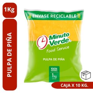 Pulpa de Piña S/azúcar  1kg - Minuto Verde