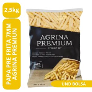 Papa Prefrita 7mm Premium 2,5kg. - Agrina
