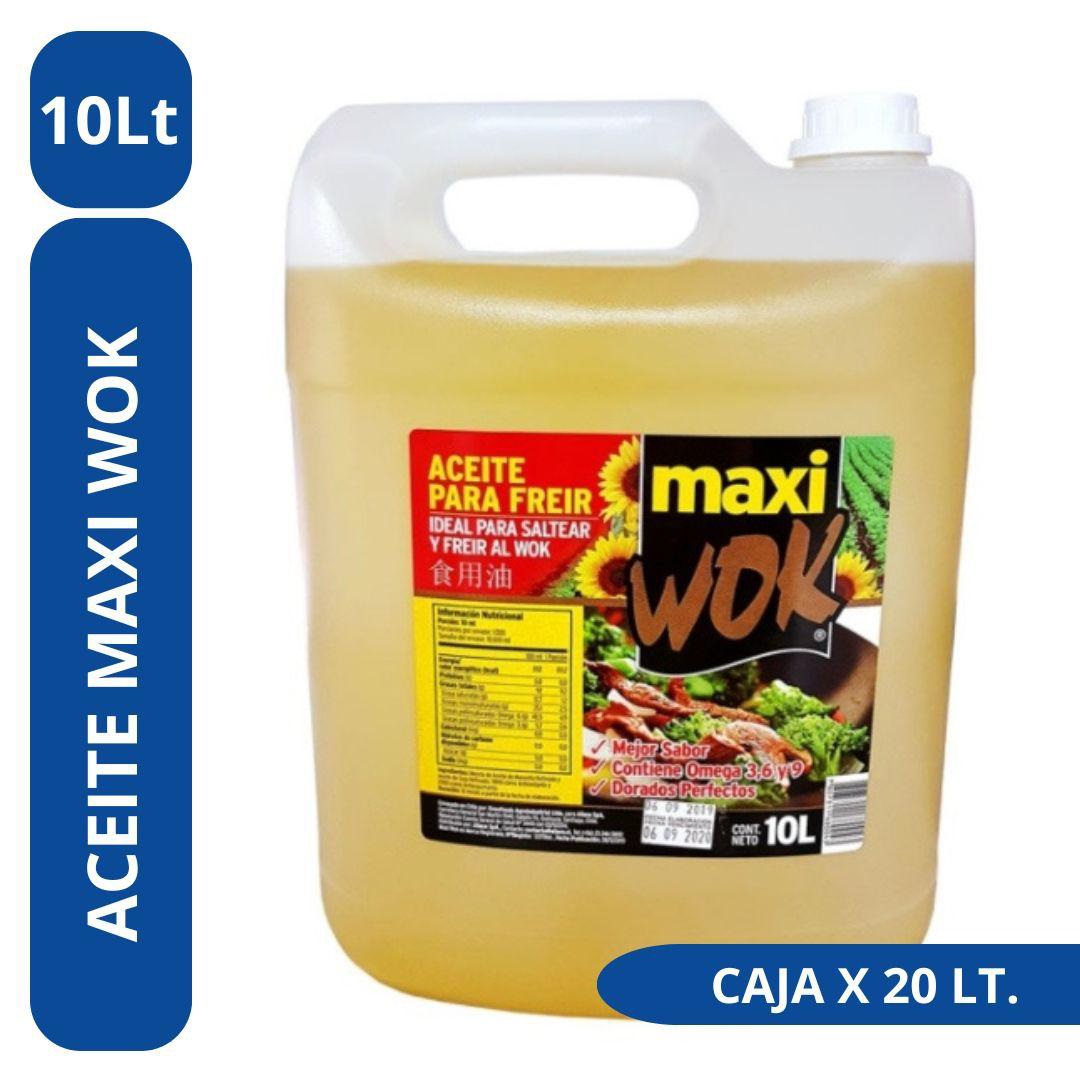Aceite Maxi Wok Bidón 10 Lts.