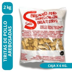 Tiras de Pollo Rebozadas 2kg - Sadia