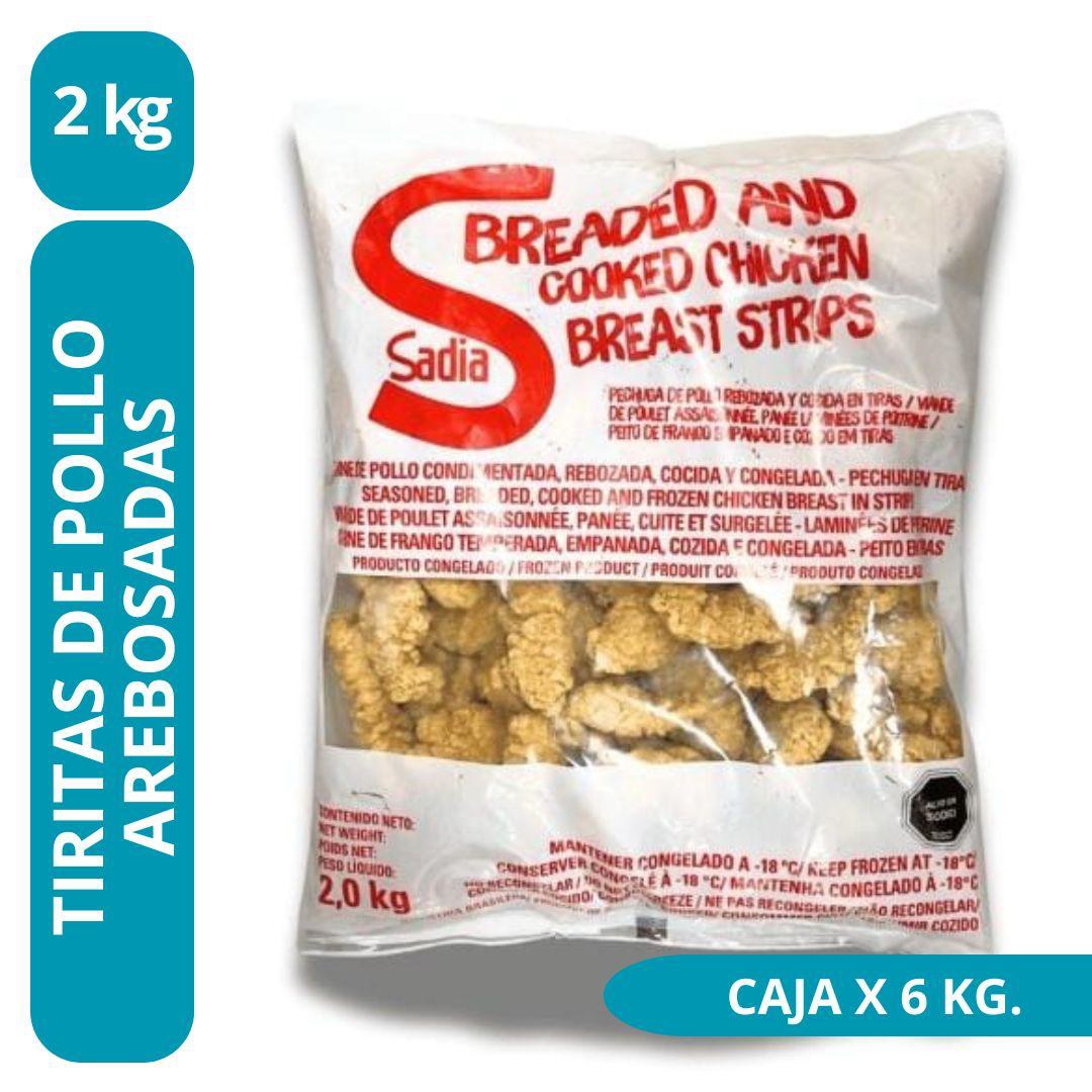 Tiras de Pollo Rebozadas 2kg - Sadia