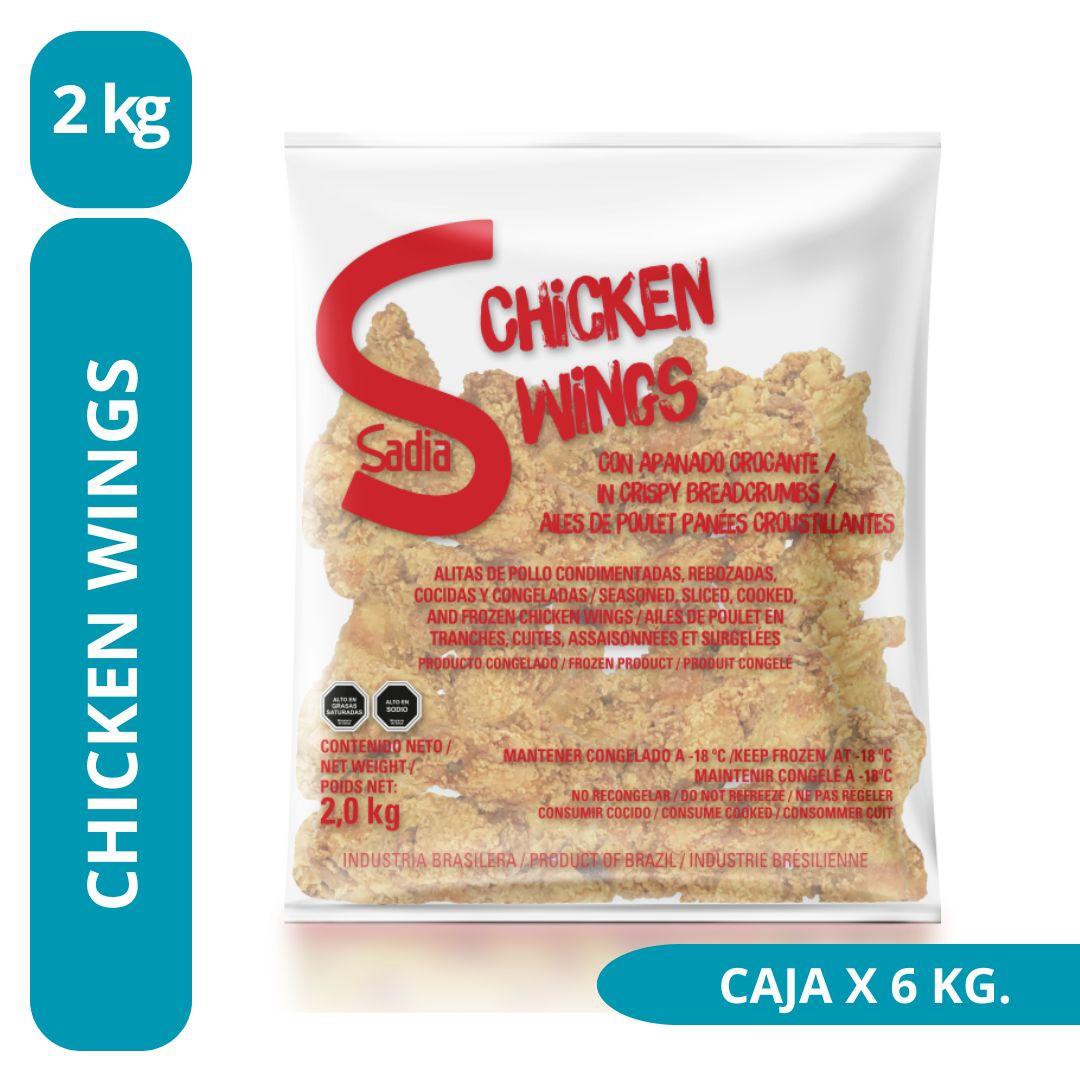 Pollo Alitas Rebozadas 2kg - Sadia