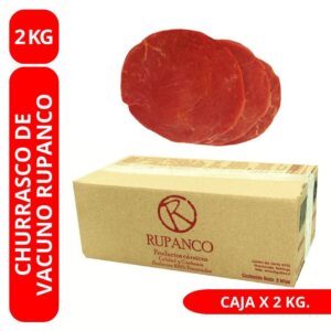 Churrasco de Vacuno Rupanaco (caja x2 kg.)