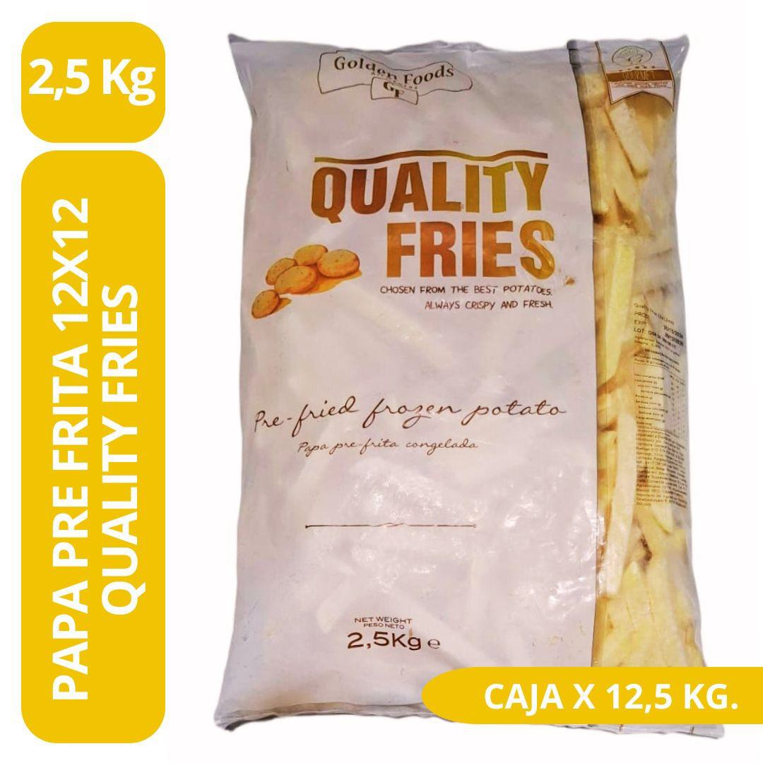 Papa Prefrita 12mm Clasica 2,5kg. - Quality Frites