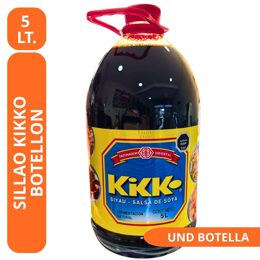 SILLAO KIKKO 5 LITROS Sillao kikko de 5 litros (und)