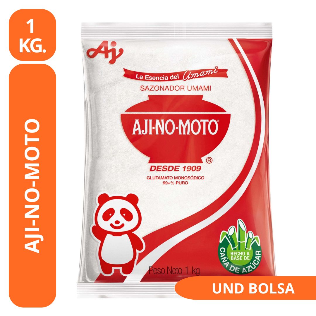 AJI-NO-MOTO KILO Ají-no-moto bolsa x 1 kg.