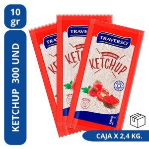Ketchup Traverso - Sachet 300 und. (CAJA)