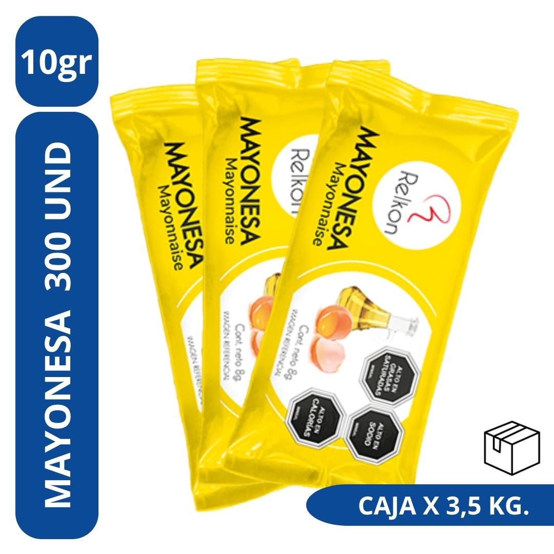 Mayonesa Relkon - Sachet 300x10 gr. (CAJA)