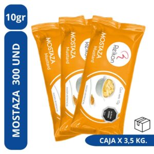 Mostaza Relkon - Sachet 300x10 gr. (CAJA)"